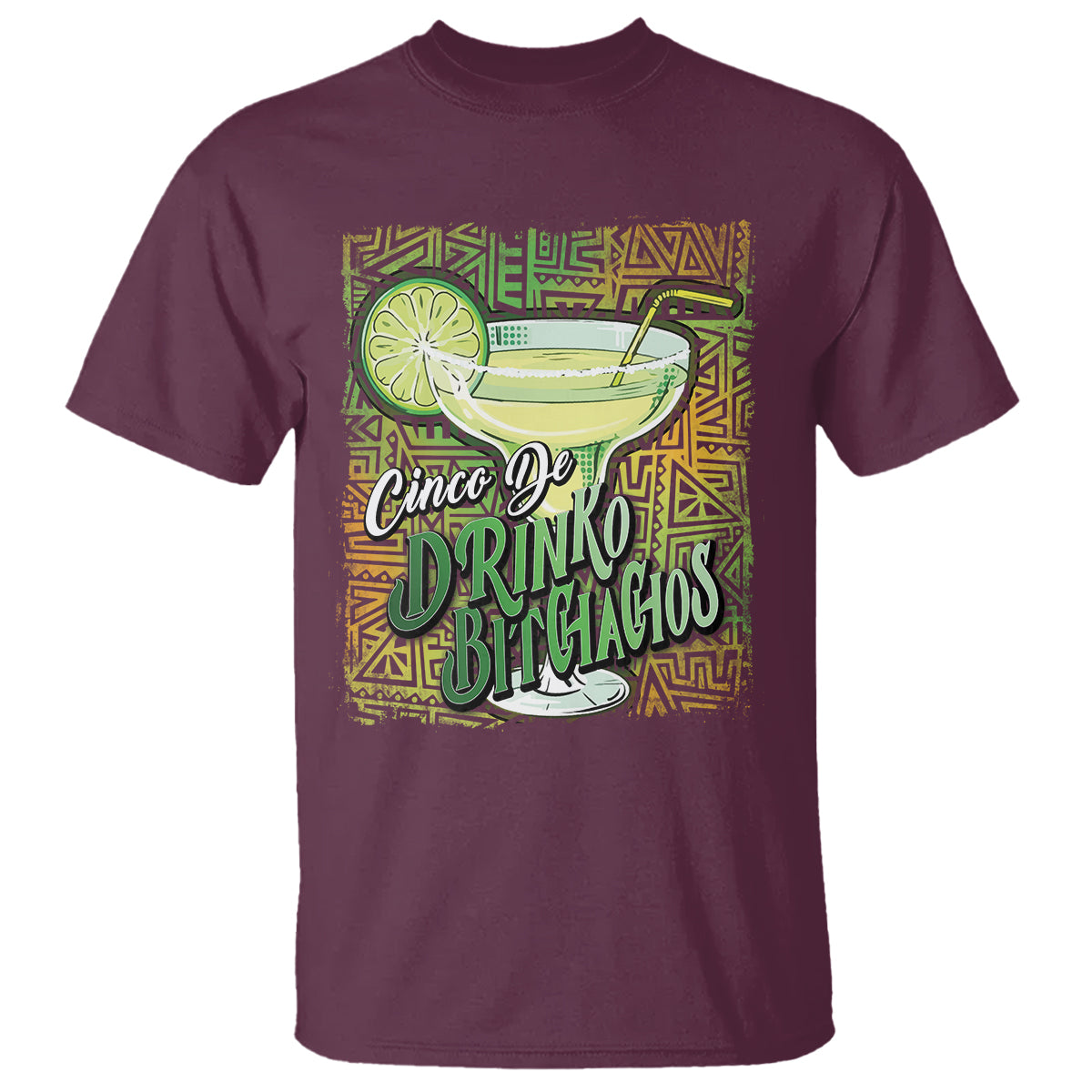 Cinco De Drinko Bitchachos Funny Mexican Party T Shirt - Wonder Print Shop