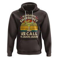Cinco De Mayo Drinking Hoodie Margarita Emergency Call 9 Juan Juan - Wonder Print Shop
