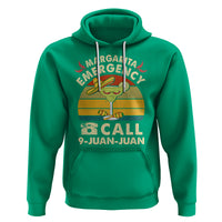 Cinco De Mayo Drinking Hoodie Margarita Emergency Call 9 Juan Juan - Wonder Print Shop