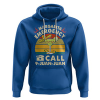 Cinco De Mayo Drinking Hoodie Margarita Emergency Call 9 Juan Juan - Wonder Print Shop