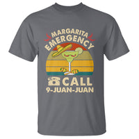 Cinco De Mayo Drinking T Shirt Margarita Emergency Call 9 Juan Juan - Wonder Print Shop