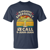 Cinco De Mayo Drinking T Shirt Margarita Emergency Call 9 Juan Juan - Wonder Print Shop