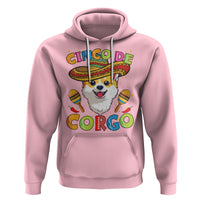 Cinco De Mayo Dog Lover Hoodie Corgo Corgi Mexican Sombrero Maracas - Wonder Print Shop