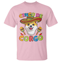 Cinco De Mayo Dog Lover T Shirt Corgo Corgi Mexican Sombrero Maracas - Wonder Print Shop