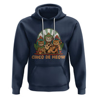 Cinco De Mayo Cat Lover Hoodie Cute Mexican Cat Mariachi Cinco De Meow - Wonder Print Shop