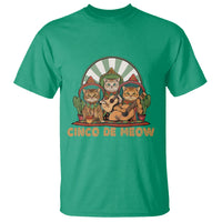 Cinco De Mayo Cat Lover T Shirt Cute Mexican Cat Mariachi Cinco De Meow - Wonder Print Shop