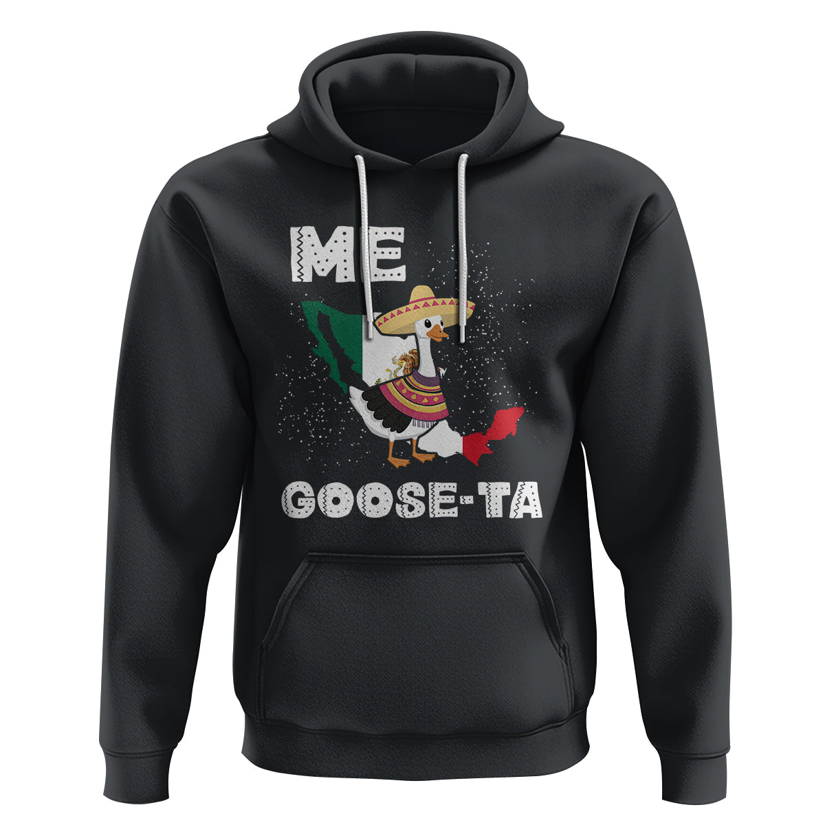 Me Goose Ta Mexican Funny Spanish Pun Hoodie - Wonder Print Shop