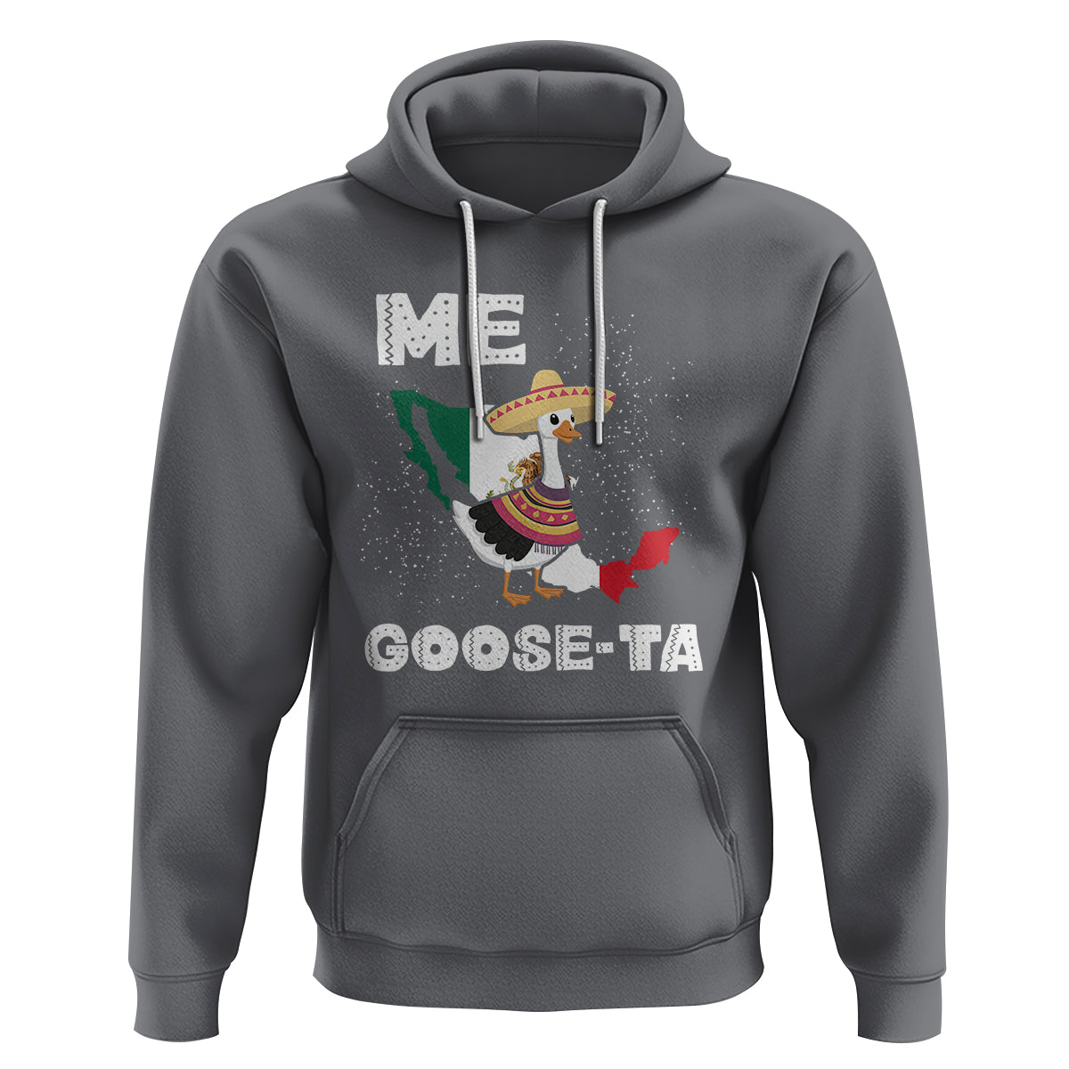 Me Goose Ta Mexican Funny Spanish Pun Hoodie - Wonder Print Shop