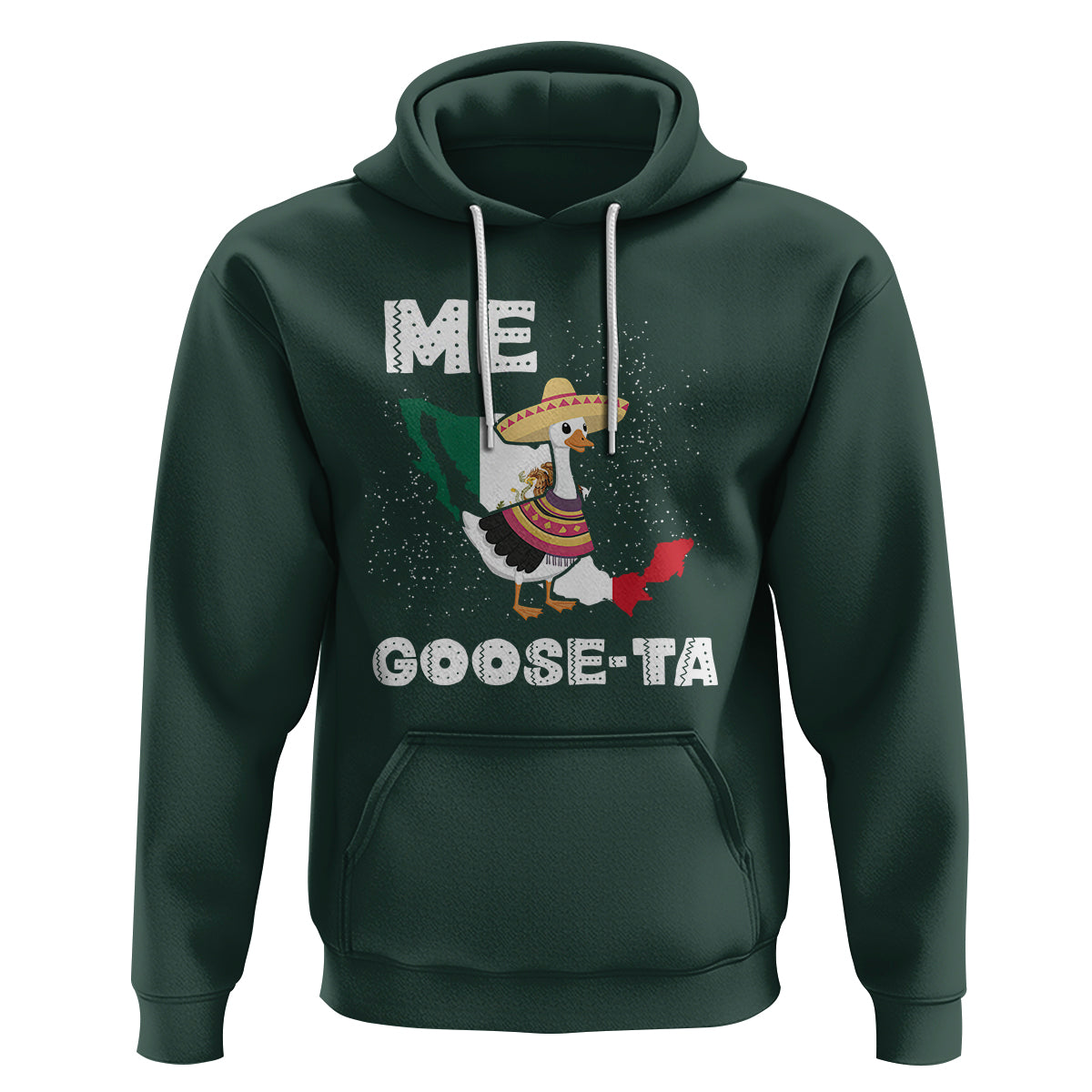 Me Goose Ta Mexican Funny Spanish Pun Hoodie - Wonder Print Shop