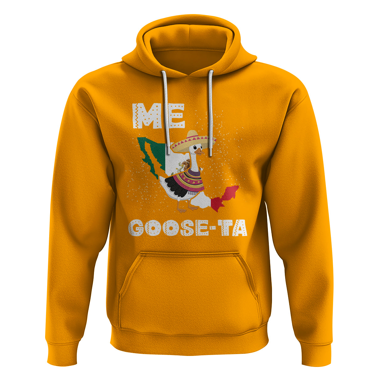 Me Goose Ta Mexican Funny Spanish Pun Hoodie - Wonder Print Shop