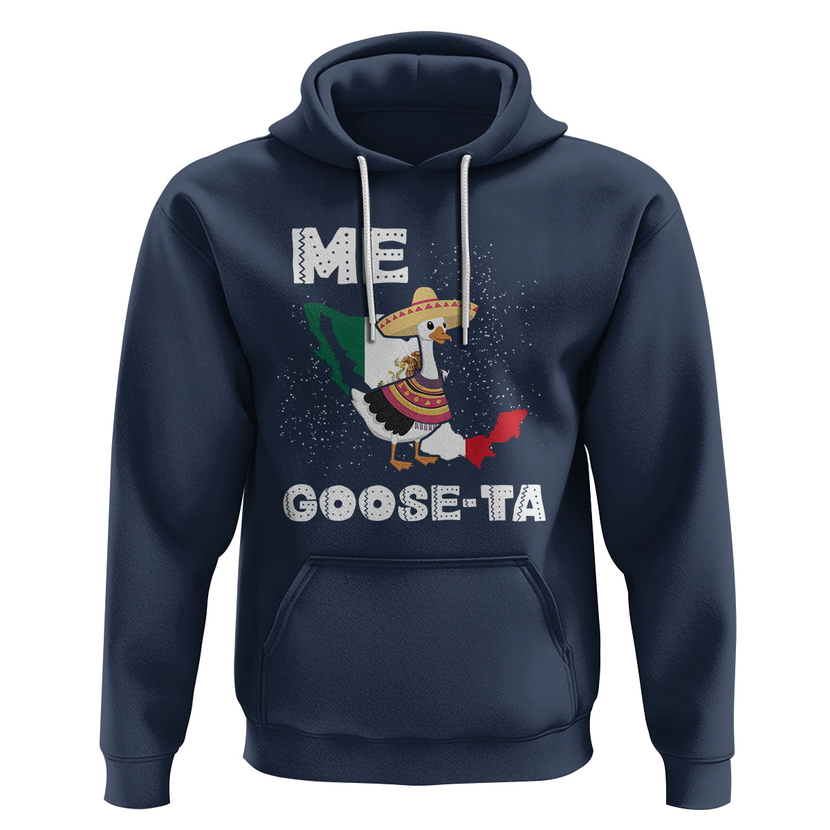 Me Goose Ta Mexican Funny Spanish Pun Hoodie - Wonder Print Shop