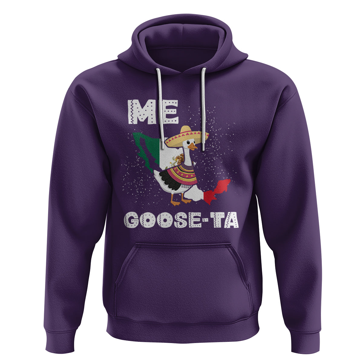 Me Goose Ta Mexican Funny Spanish Pun Hoodie - Wonder Print Shop