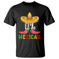 Funny Cinco De Mayo T Shirt 0% Mexican Fiesta Sombrero - Wonder Print Shop