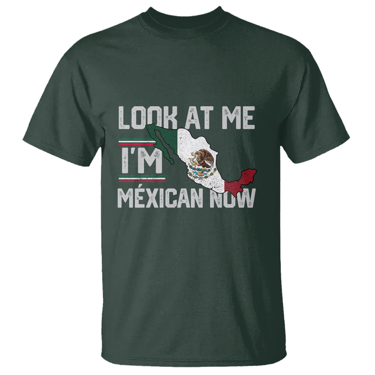 Funny Cinco De Mayo T Shirt Look At Me I'm Mexican Now - Wonder Print Shop