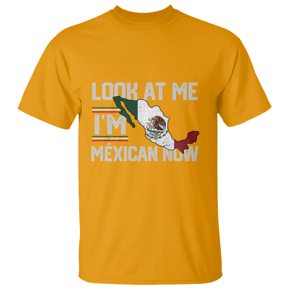 Funny Cinco De Mayo T Shirt Look At Me I'm Mexican Now - Wonder Print Shop
