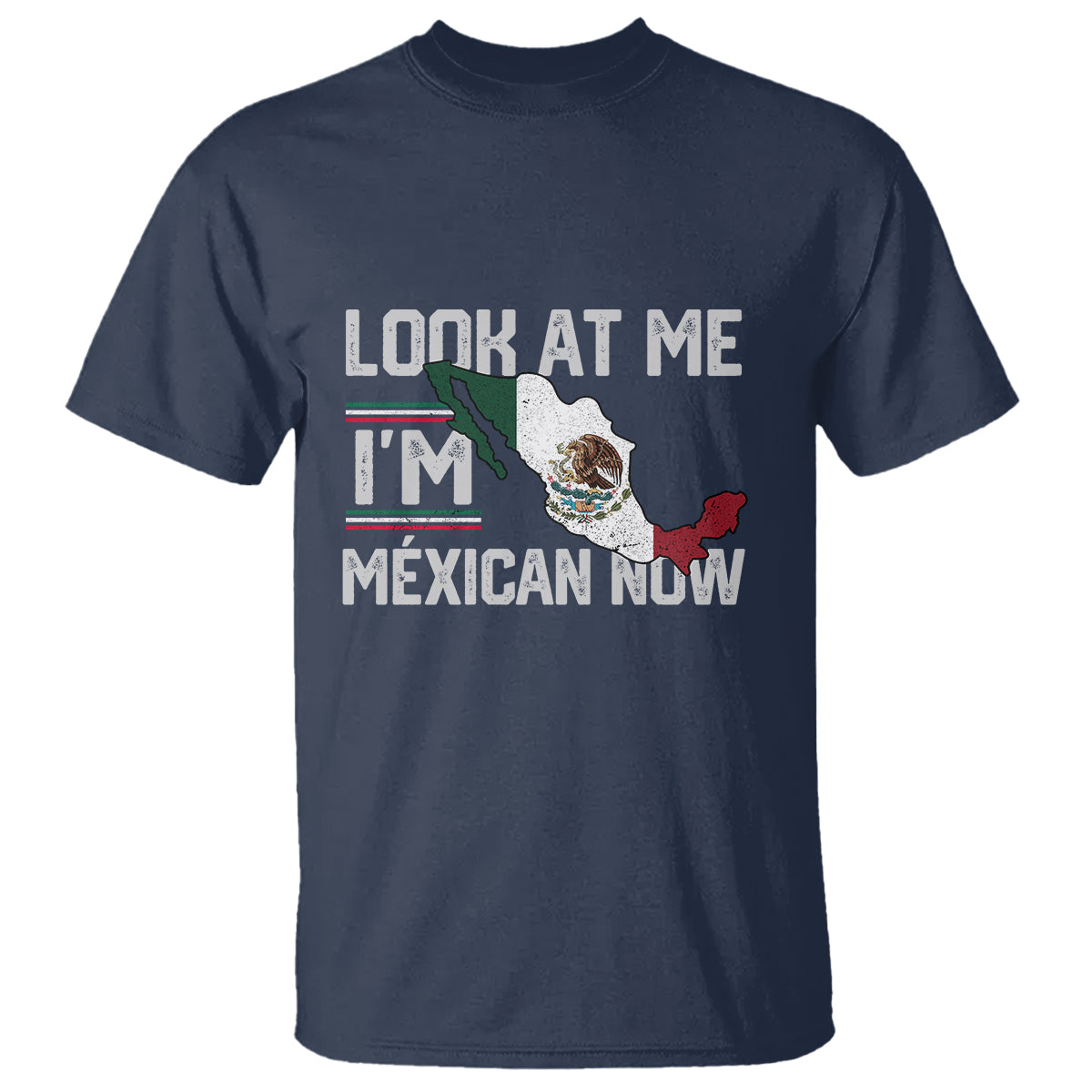 Funny Cinco De Mayo T Shirt Look At Me I'm Mexican Now - Wonder Print Shop