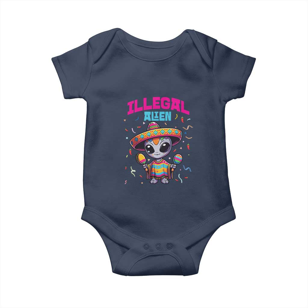 Funny Mexican Illegal Alien Cinco De Mayo Baby Onesie