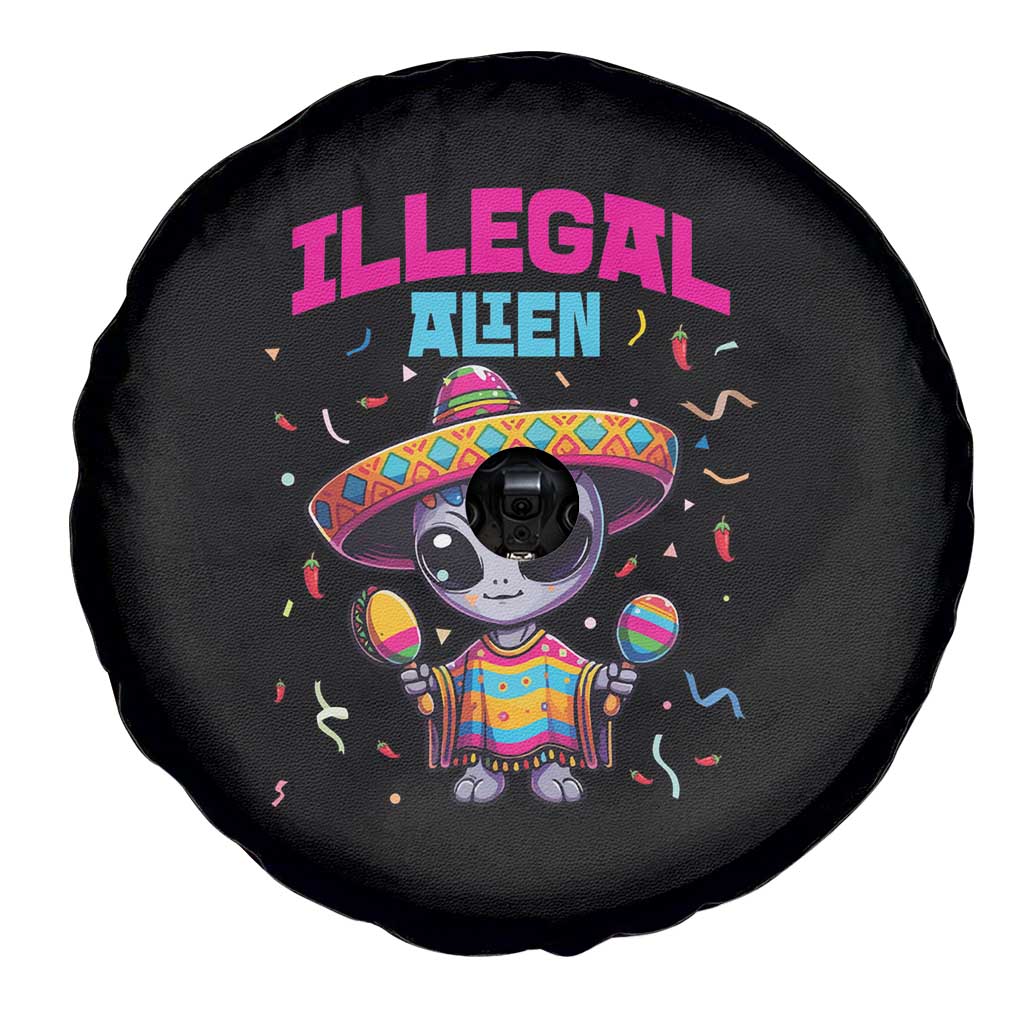 Funny Mexican Illegal Alien Cinco De Mayo Spare Tire Cover