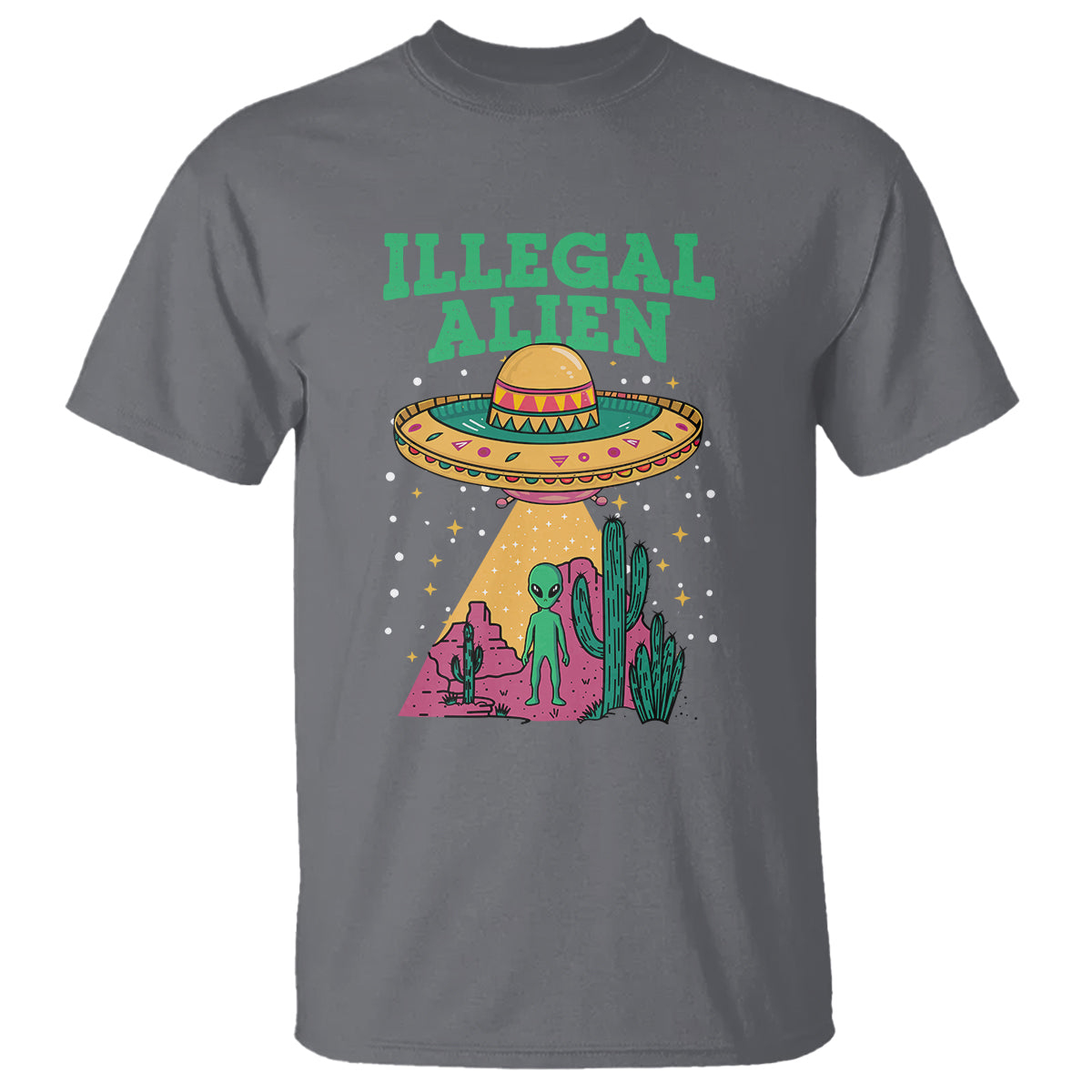 Funny Mexican Illegal Alien T Shirt - Wonder Print Shop