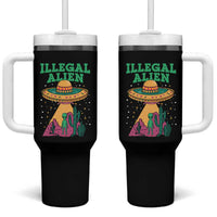 Funny Mexican Illegal Alien Tumbler With Handle