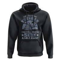Helicopter Pilot Veteran Hoodie This Old Deaf Veteran Can Still Hear A Huey A Mile Away - Wonder Print Shop