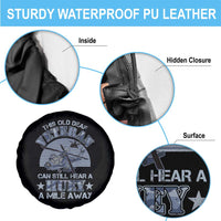 Helicopter Pilot Veteran Spare Tire Cover This Old Deaf Veteran Can Still Hear A Huey A Mile Away