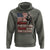 Veteran Hoodie Honor The Fallen Thank The Living Memorial Day - Wonder Print Shop