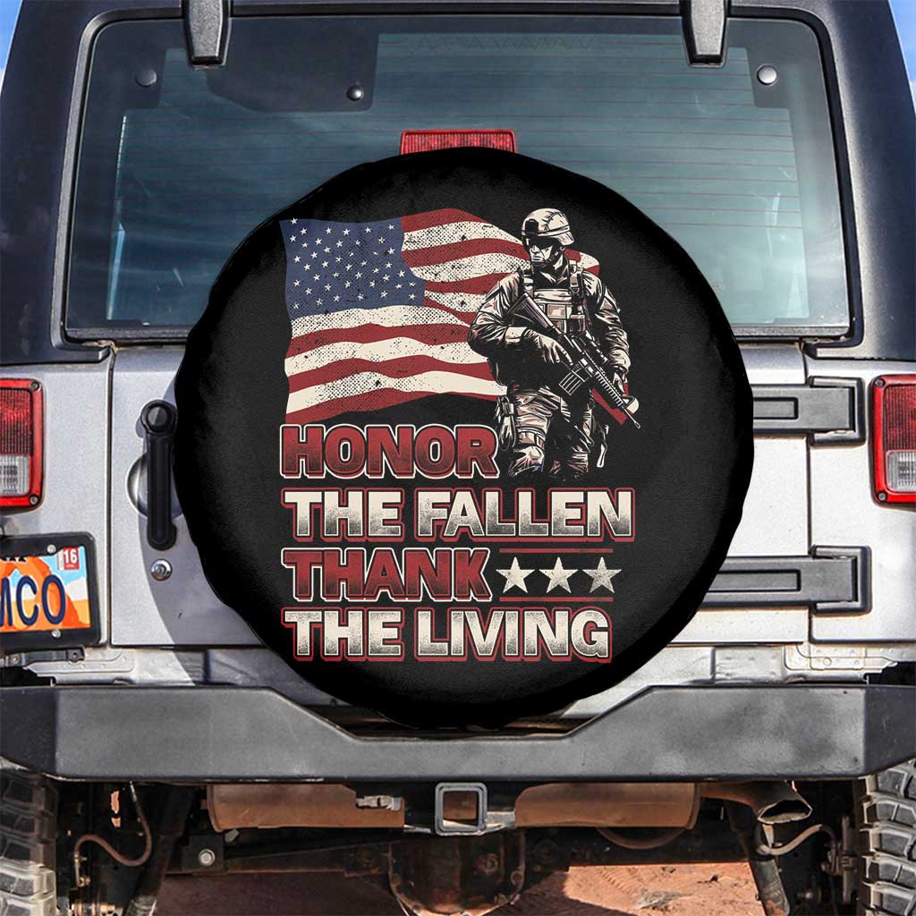 Veteran Spare Tire Cover Honor The Fallen Thank The Living Memorial Day