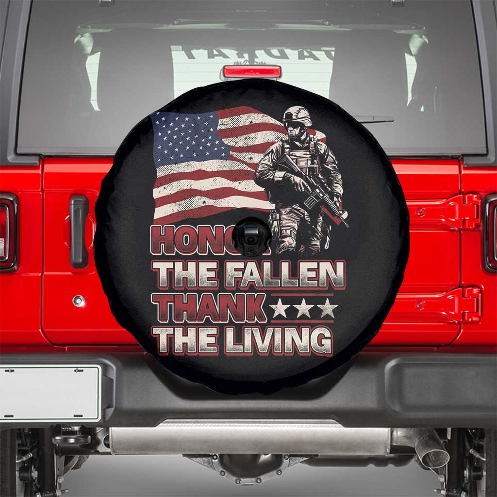 Veteran Spare Tire Cover Honor The Fallen Thank The Living Memorial Day