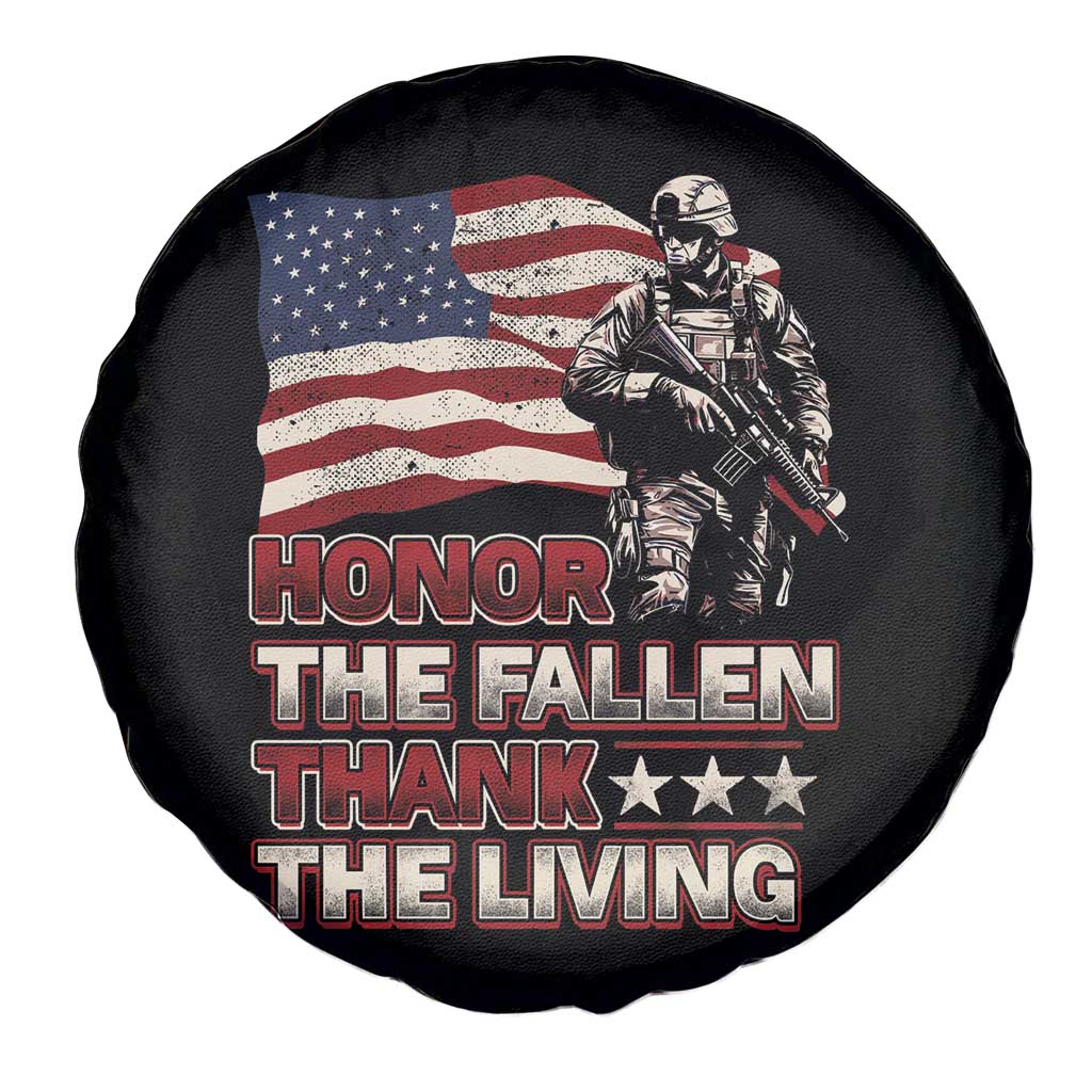 Veteran Spare Tire Cover Honor The Fallen Thank The Living Memorial Day
