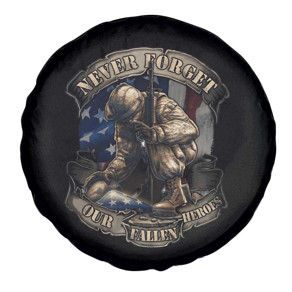 Veteran Spare Tire Cover Never Forget Our Fallen Heroes Memorial Day