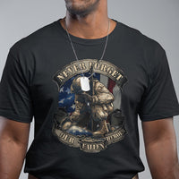 Veteran T Shirt Never Forget Our Fallen Heroes Memorial Day - Wonder Print Shop