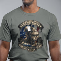 Veteran T Shirt Never Forget Our Fallen Heroes Memorial Day - Wonder Print Shop