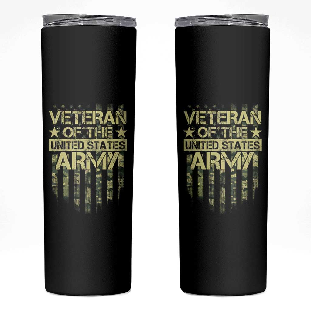 Veteran Of The United States Army Skinny Tumbler