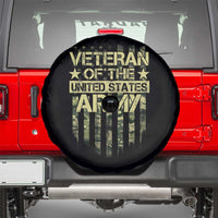 Veteran Of The United States Army Spare Tire Cover