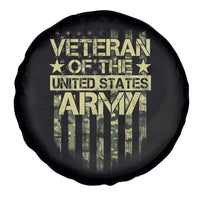 Veteran Of The United States Army Spare Tire Cover