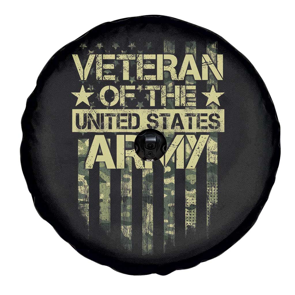 Veteran Of The United States Army Spare Tire Cover