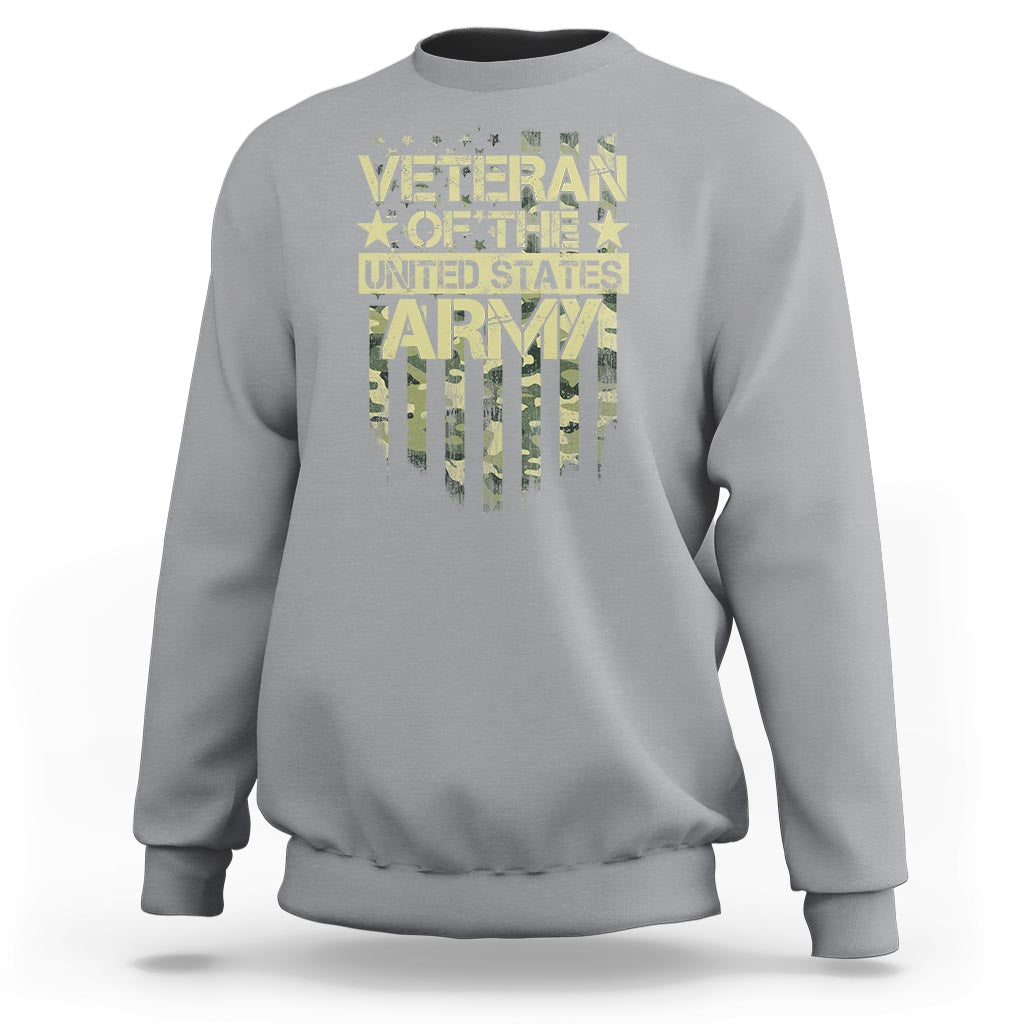 Veteran Of The United States Army Sweatshirt - Wonder Print Shop