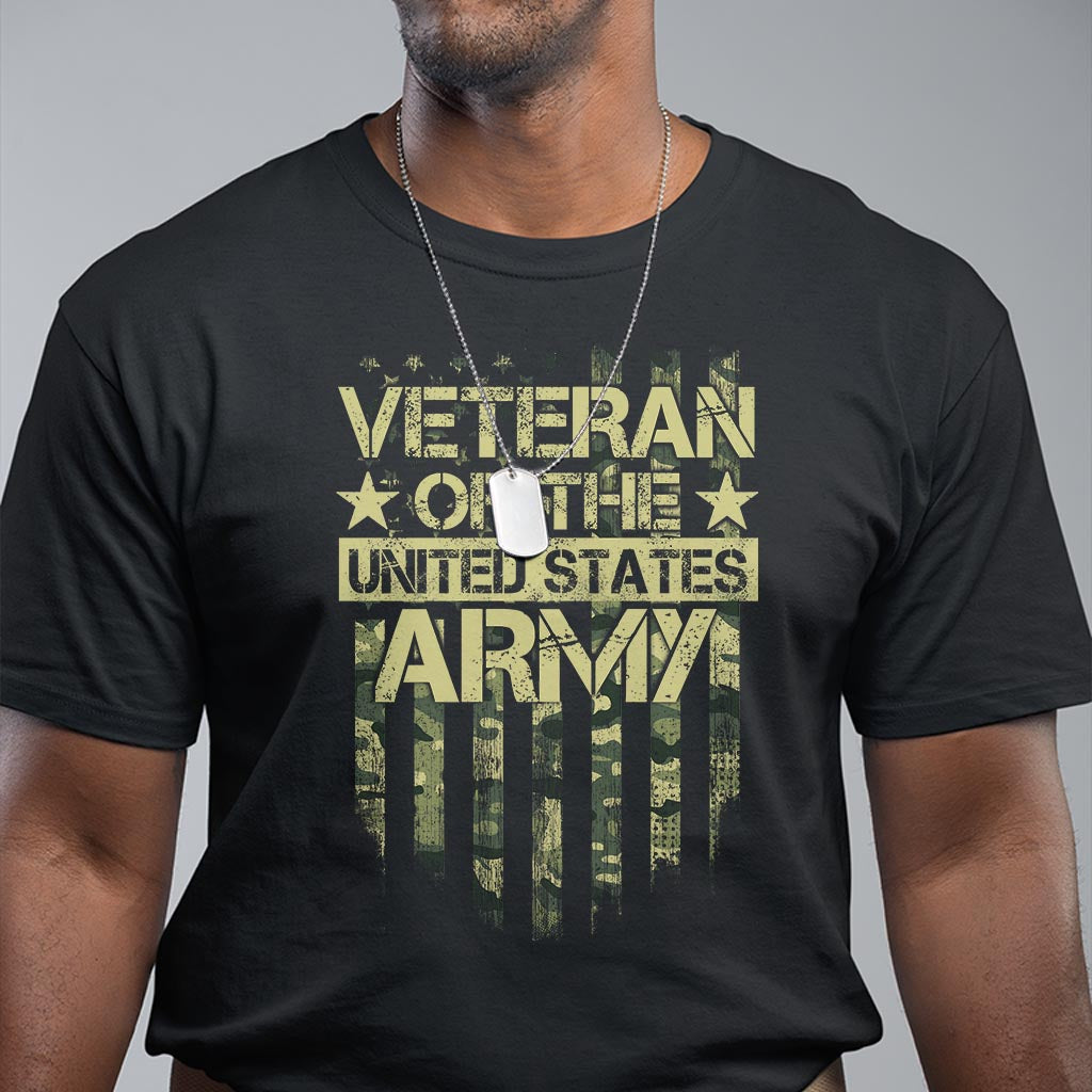 Veteran Of The United States Army T Shirt - Wonder Print Shop