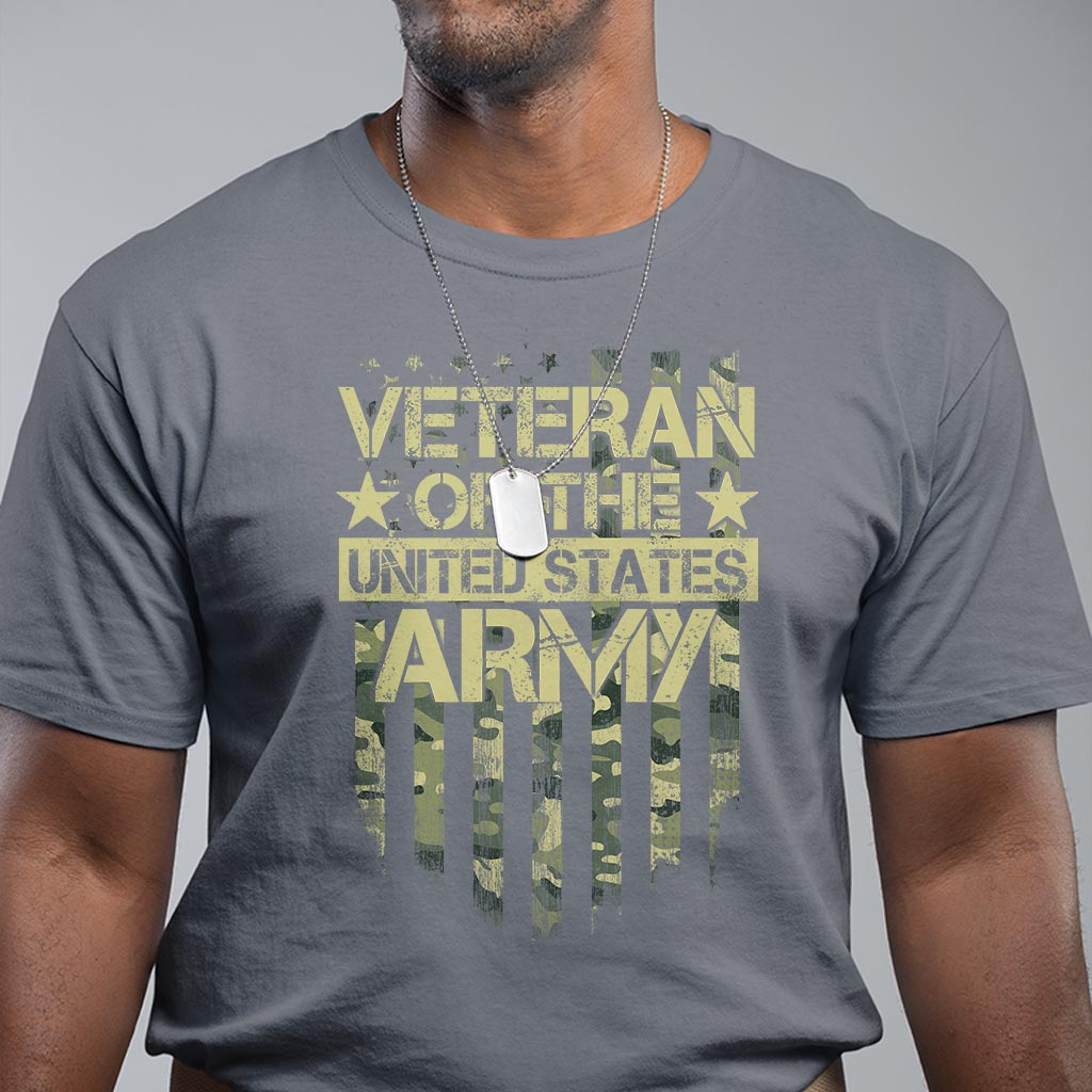 Veteran Of The United States Army T Shirt - Wonder Print Shop