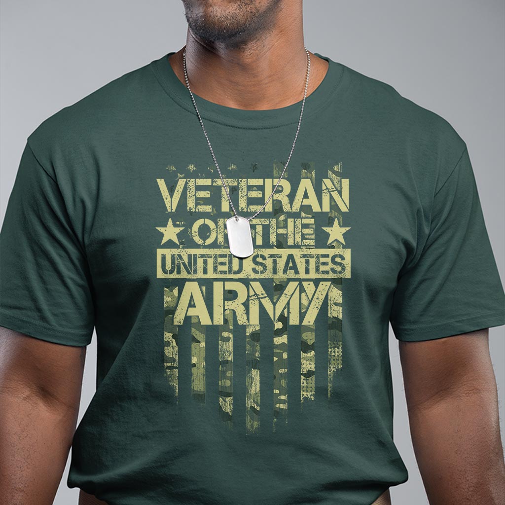 Veteran Of The United States Army T Shirt - Wonder Print Shop