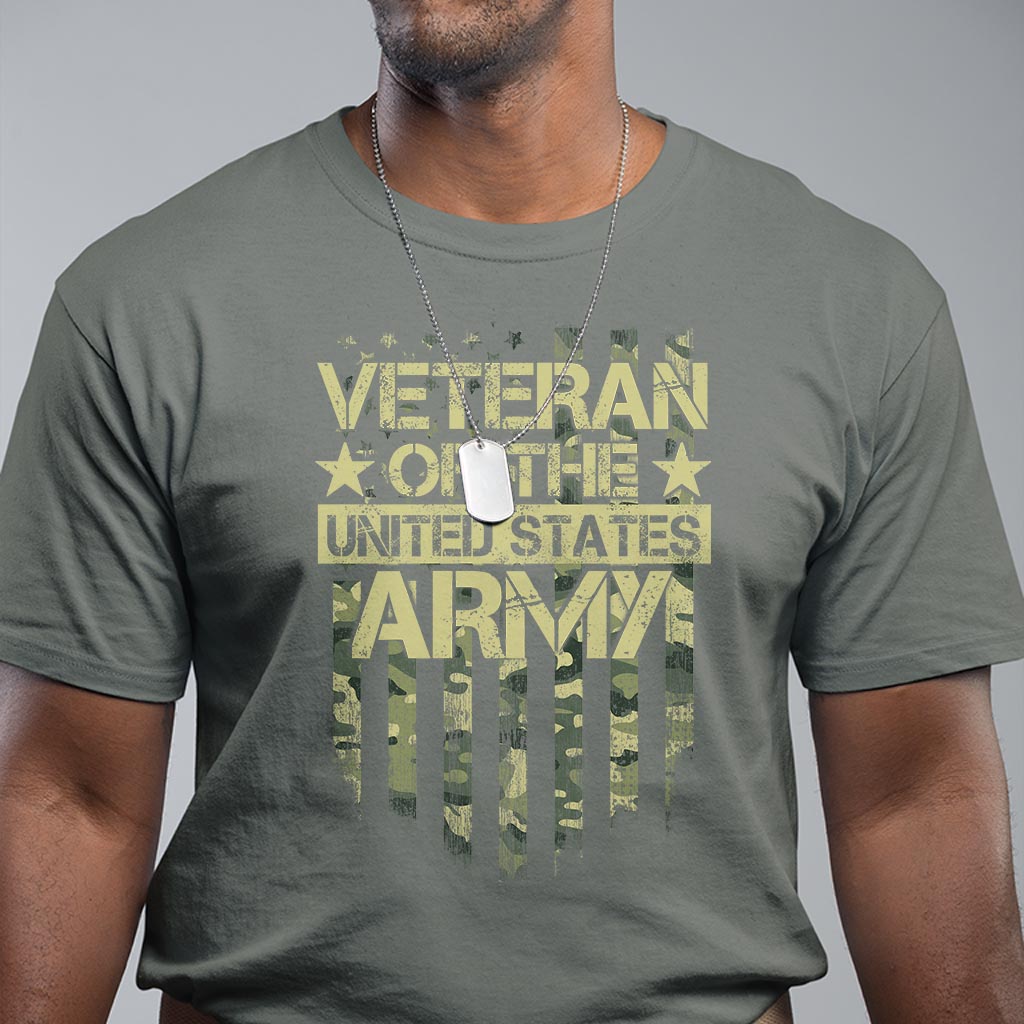 Veteran Of The United States Army T Shirt - Wonder Print Shop