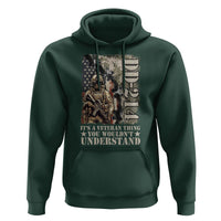 Army Forces Retirement DD-214 Hoodie It's A Veteran Thing You Wouldn't Understand - Wonder Print Shop