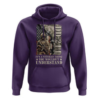 Army Forces Retirement DD-214 Hoodie It's A Veteran Thing You Wouldn't Understand - Wonder Print Shop