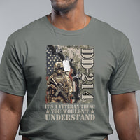 Army Forces Retirement DD-214 T Shirt It's A Veteran Thing You Wouldn't Understand - Wonder Print Shop