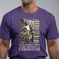 Army Forces Retirement DD-214 T Shirt It's A Veteran Thing You Wouldn't Understand - Wonder Print Shop