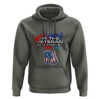 Female Veteran Hoodie I'm The Veteran and The Veteran's Wife - Wonder Print Shop