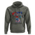 Female Veteran Hoodie I'm The Veteran and The Veteran's Wife - Wonder Print Shop