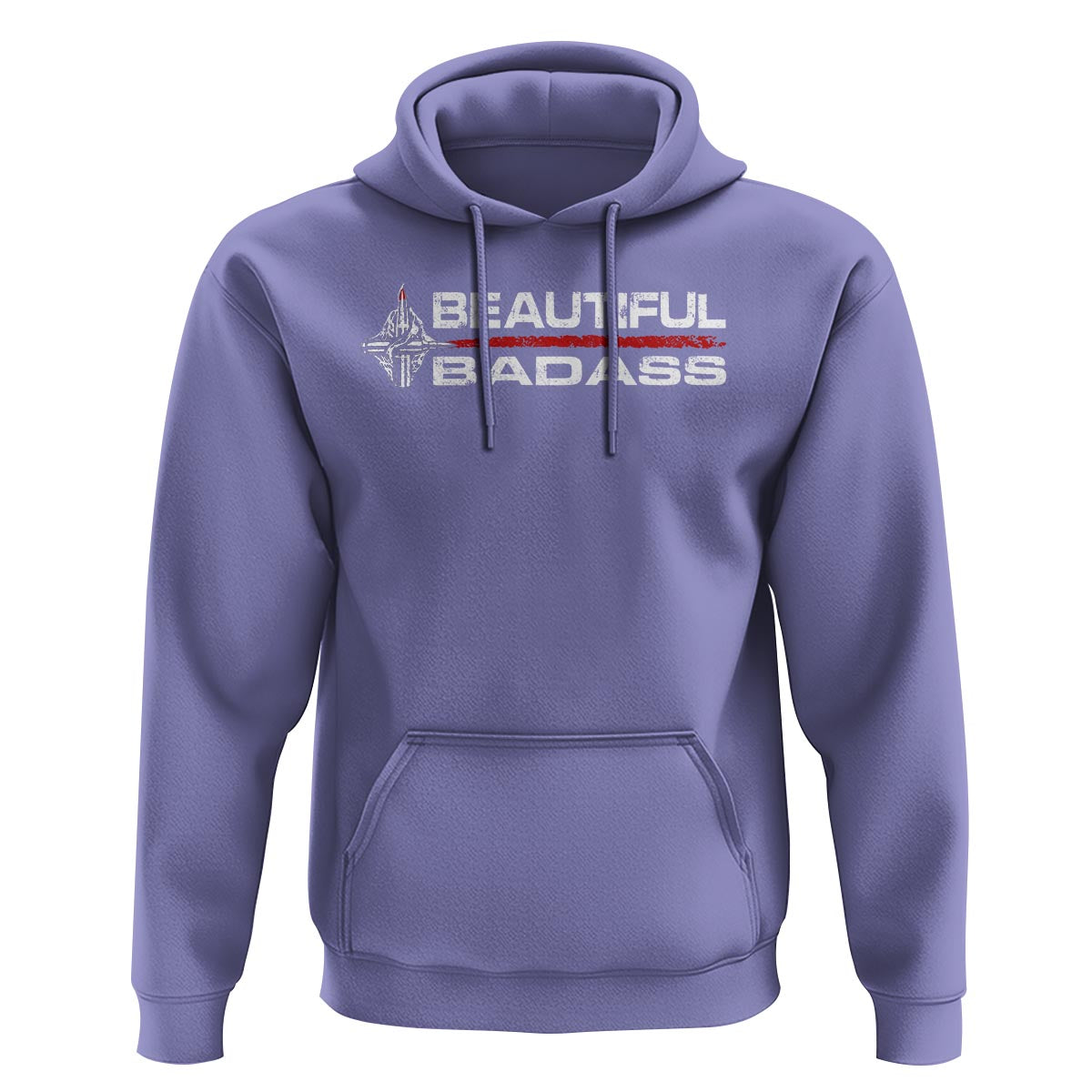 Beautiful Badass Strong Women Female Military Hoodie - Wonder Print Shop