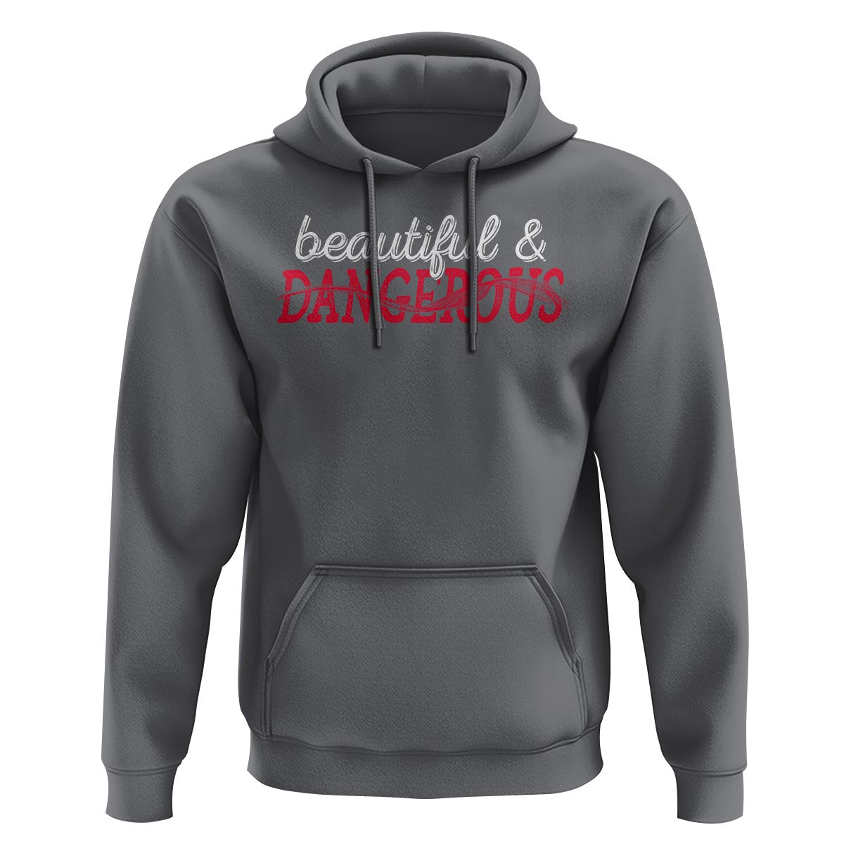 Beautiful Dangerous Strong Women Female Military Hoodie - Wonder Print Shop